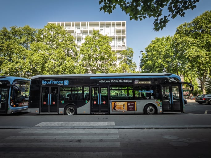 Un bus &agrave; Paris