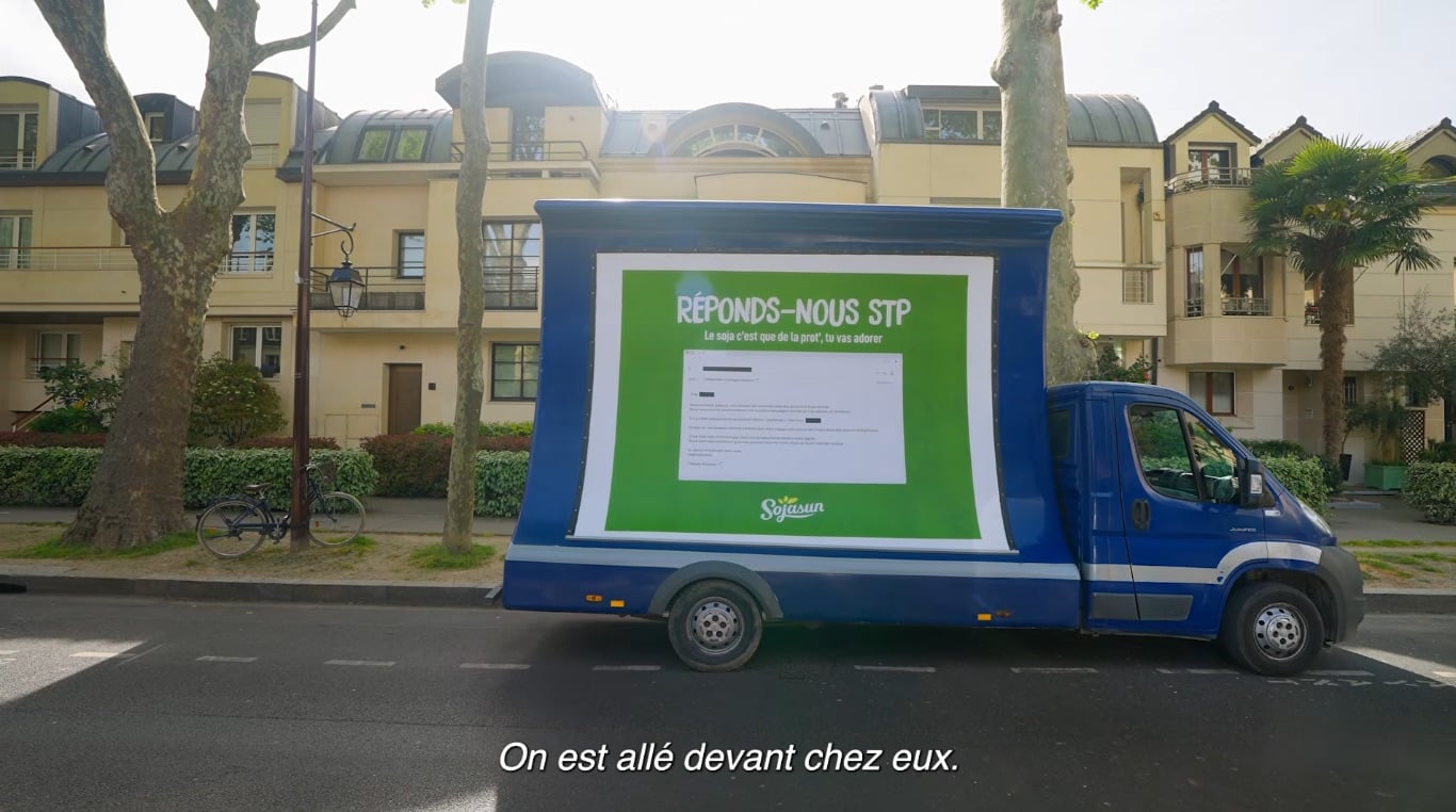 La publicit&eacute; Sojasun