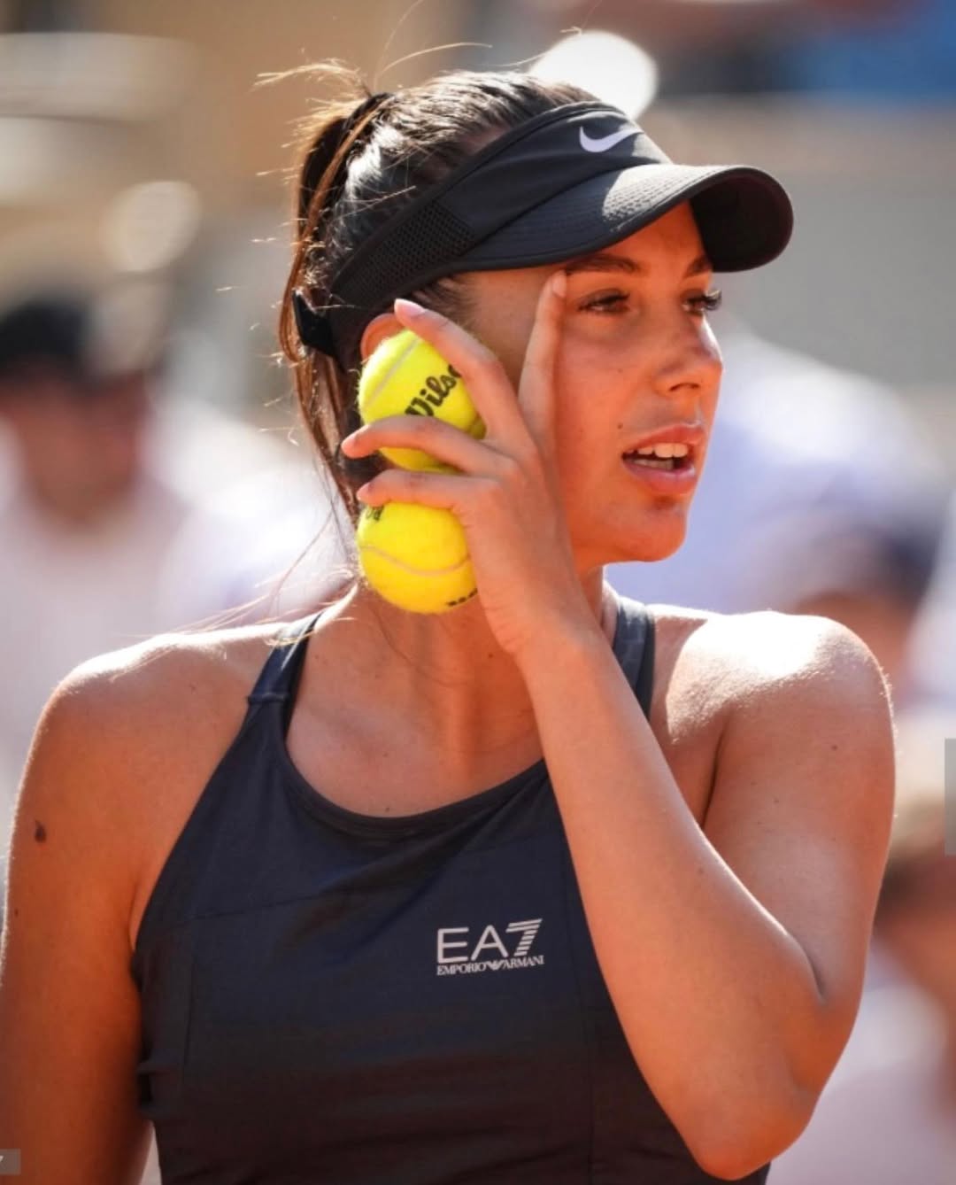 La joueuse de tennis fran&ccedil;aise Oc&eacute;ane Dodin