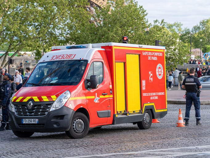 Une ambulance