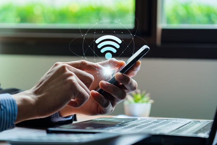 Une connexion Wi-Fi