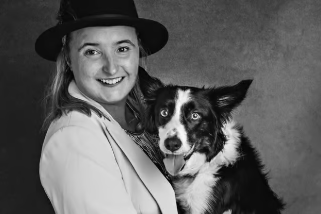 Sancha et sa chienne