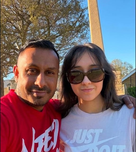 Mindy Paul et sa fille Dani 