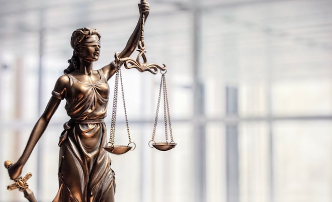 La balance de la justice