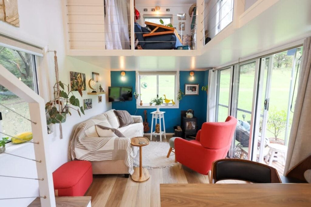 Le salon de la tiny house