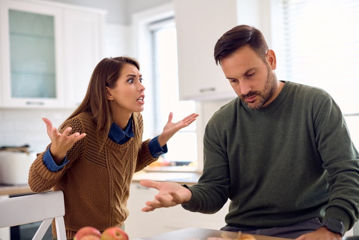 Un conflit dans un couple