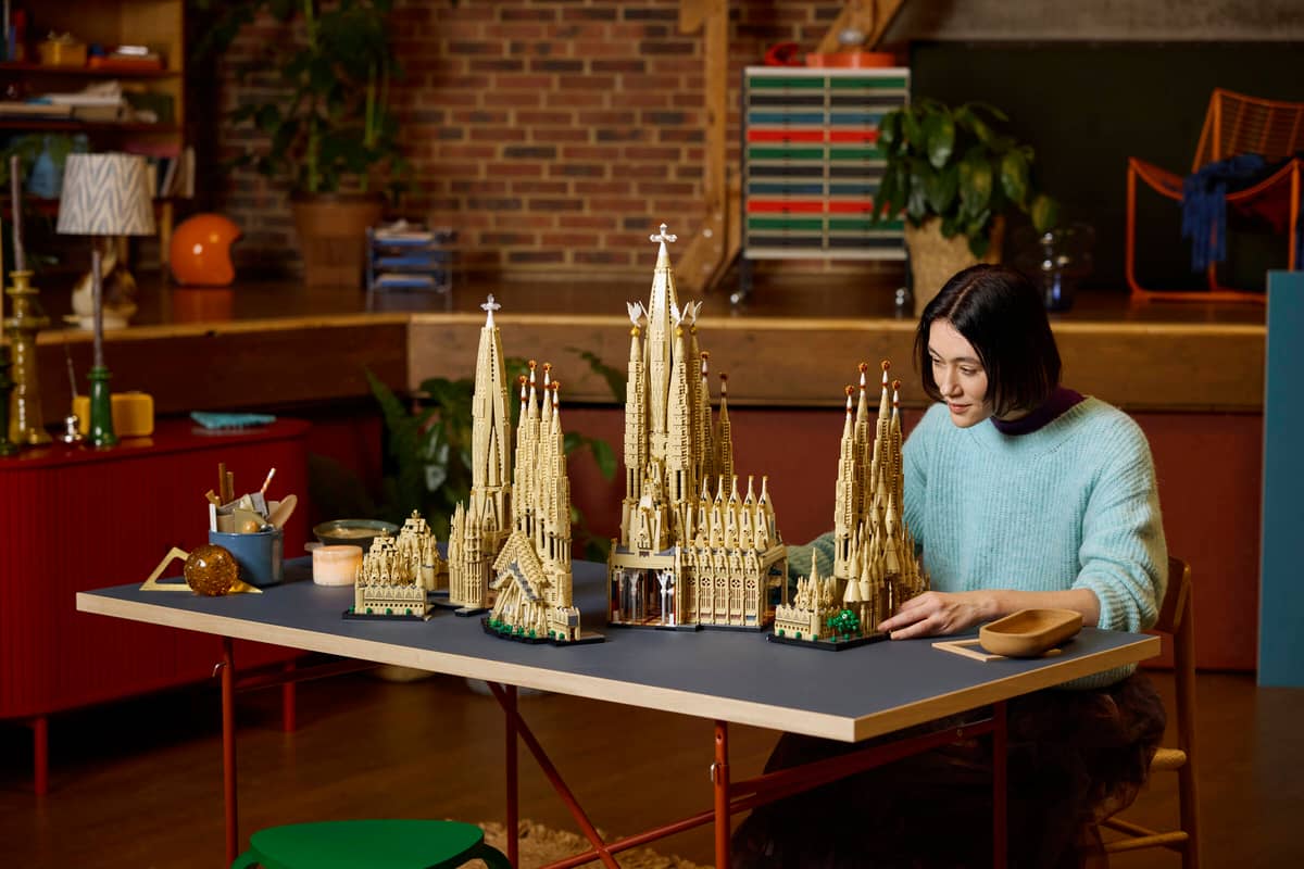 La Sagrada Familia en LEGO