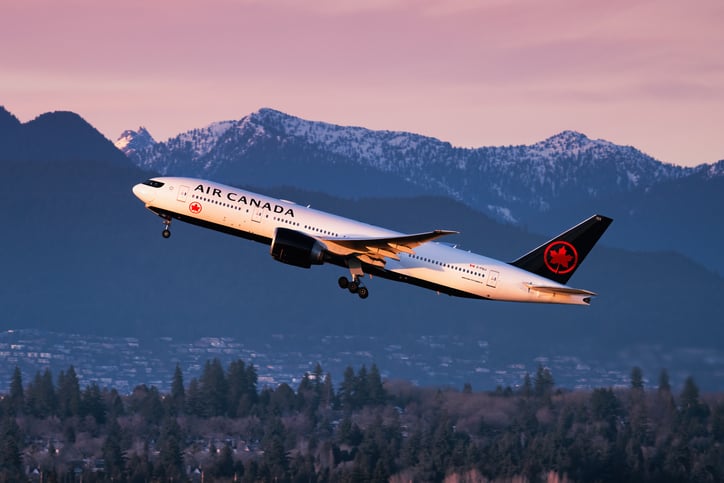 Un avion Air Canada