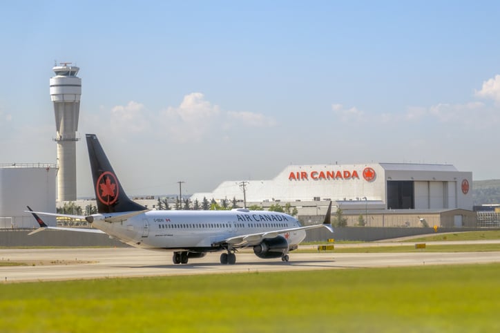 Un avion Air Canada