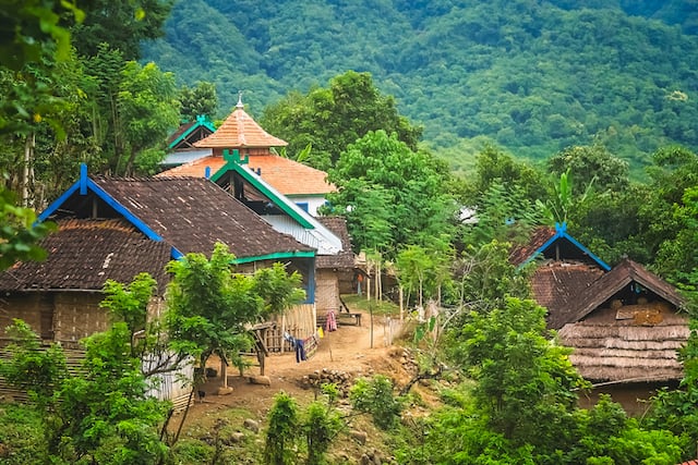 Un village dans la jungle
