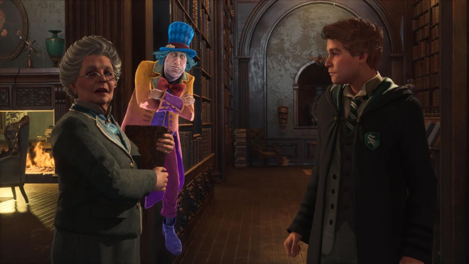 Peeves dans Hogwarts Legacy
