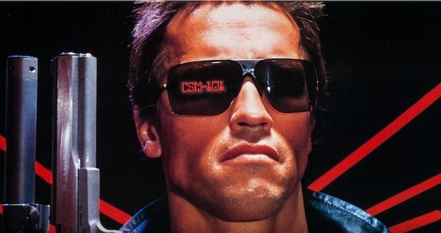 Arnold Schwarzenegger dans Terminator 