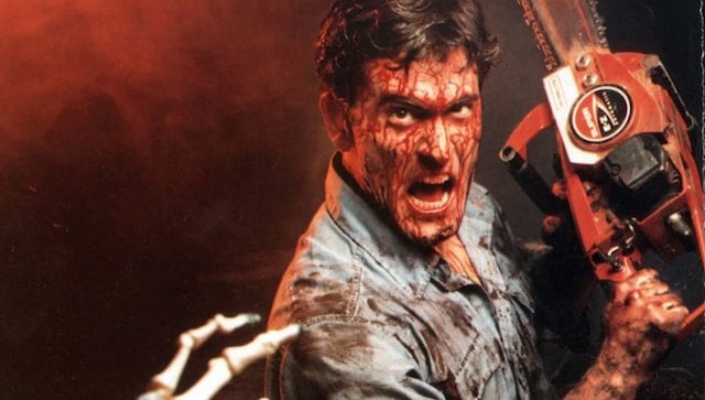 Bruce Campbell dans Evil Dead 