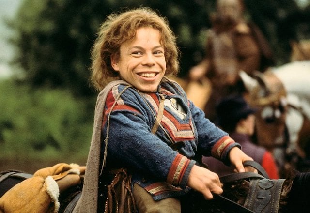 L&rsquo;acteur Warwick Davis dans Willow 