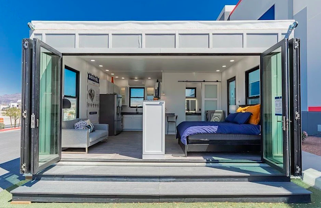 Une tiny house Boxabl