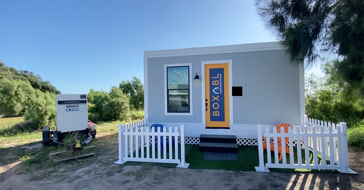 Une tiny house Boxabl