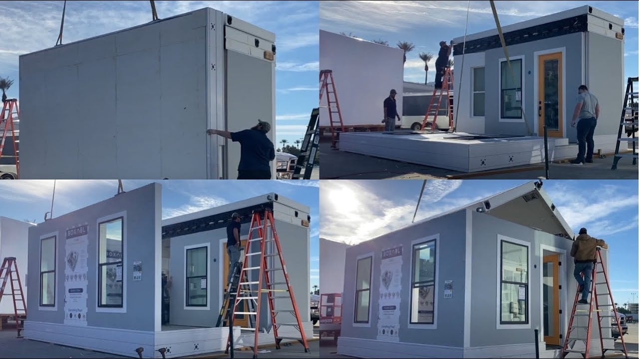 Une tiny house Boxabl