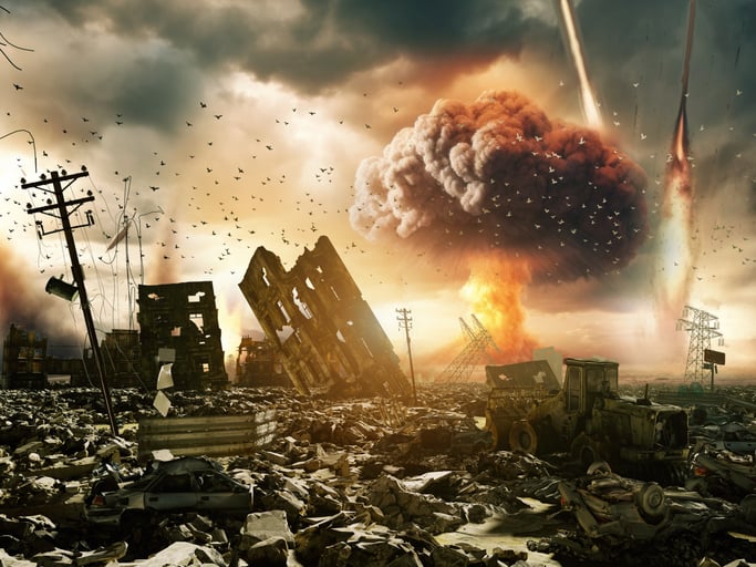 Une sc&egrave;ne apocalyptique