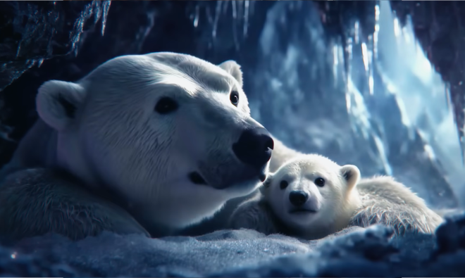 Des ours polaires dans la pub Coca-Cola