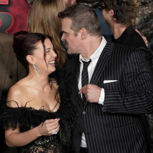 Millie Bobby Brown et David Harbour