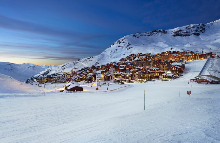 La station de Val-Thorens