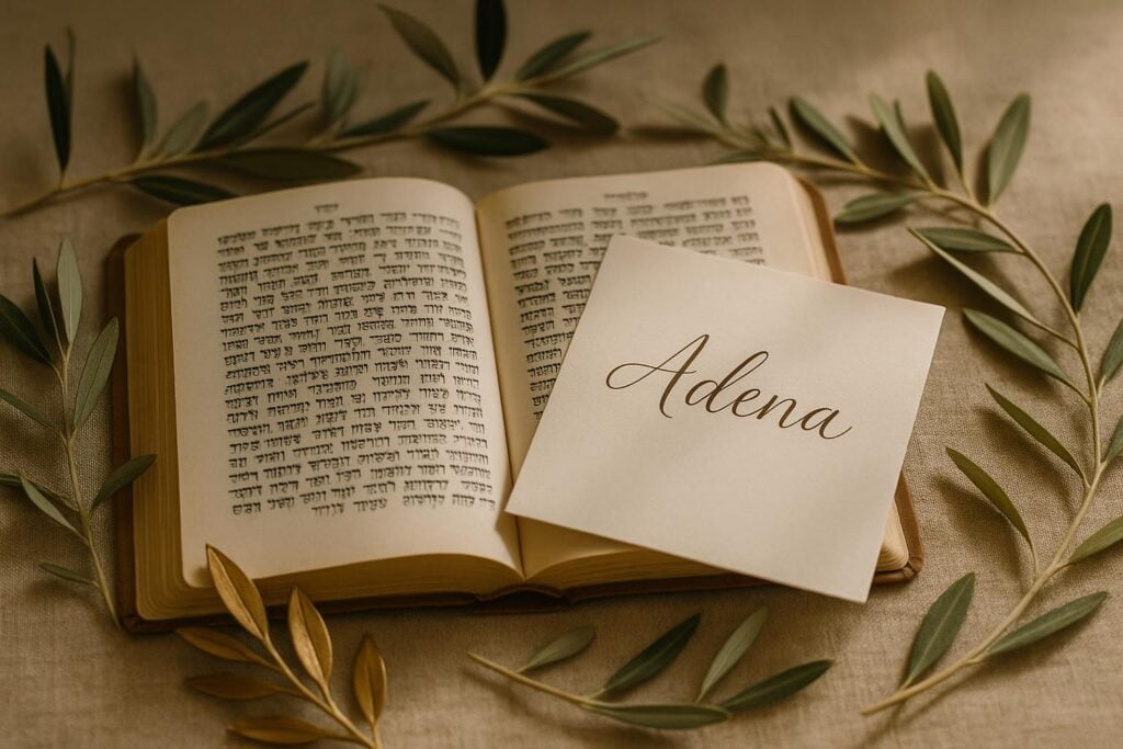 Le prénom Adena