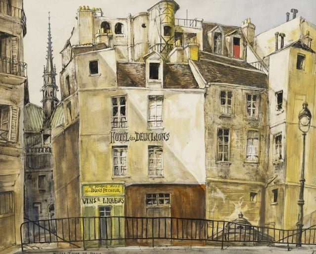 Reproduction Notre-Dame de Paris, quai aux fleurs