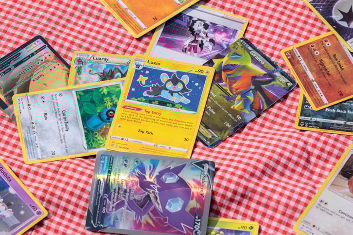 Des cartes Pokémon