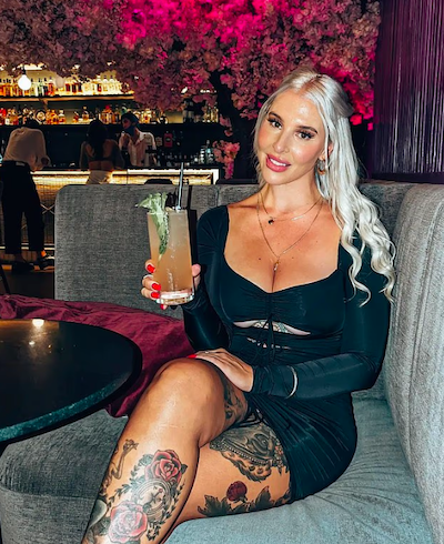 Ashlea, alias The Salty Pin-up sur TikTok