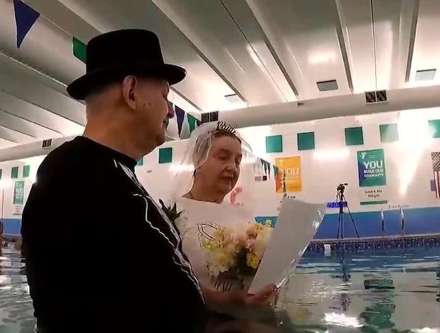 Capture d'écran montrant le mariage