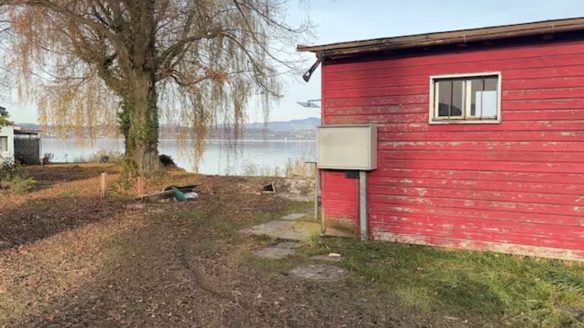 Bungalow sur la presqu'île « Im Schilf » à Freienbach, en Suisse
