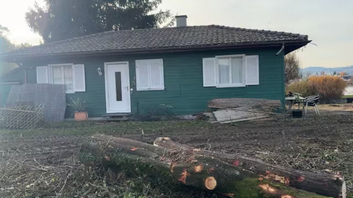 Bungalow sur la presqu'île « Im Schilf » à Freienbach, en Suisse