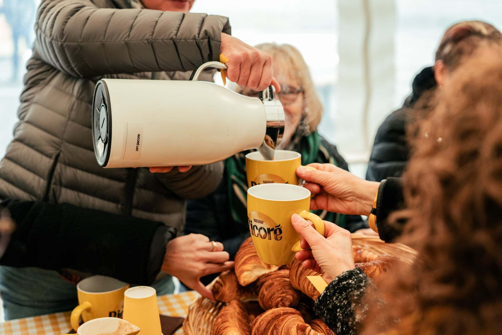 Petit-déjeuner Ricoré à Dormans (Marne)