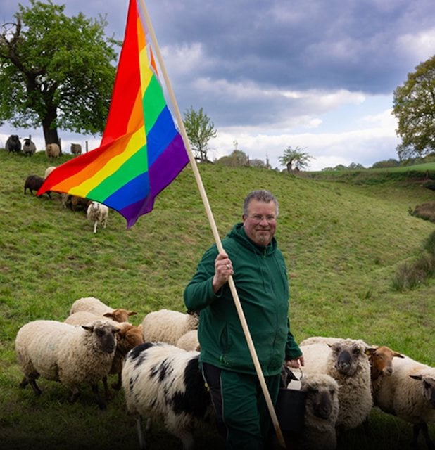 Michael Stücke et ses moutons