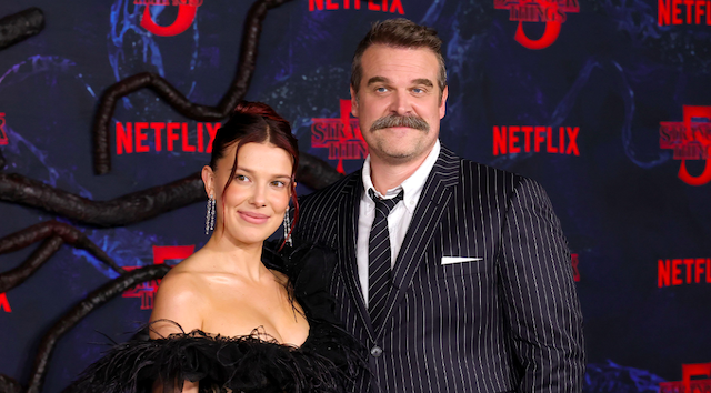 Millie Bobby Brown et David Harbour