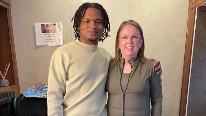 Jamal et Wanda quand ils se sont rencontrés