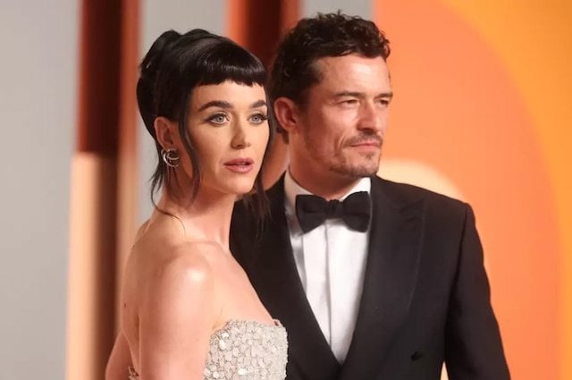 Katy Perry et son ancien compagnon, l'acteur Orlando Bloom