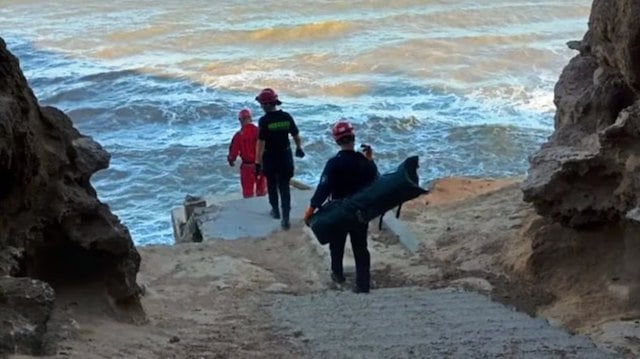 L'équipe de secours venue en aide à Leticia Lembi