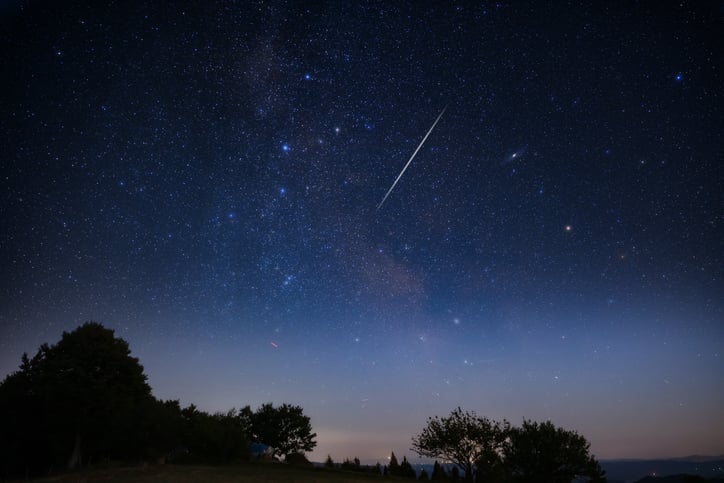 Une étoile filante