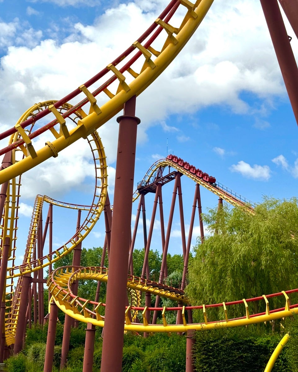 Une attraction du Parc Astérix