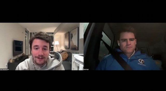 Samuel Weidenhofer (à gauche) et Mike McKinstry (à droite)