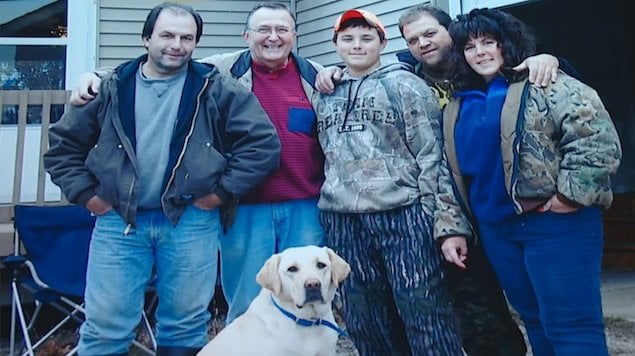 Ed Bambas et sa famille