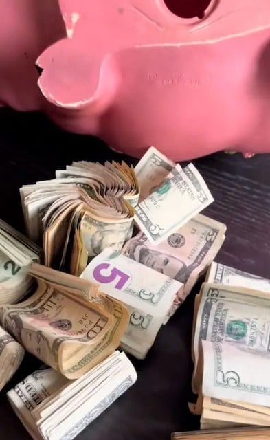 La tirelire en forme de cochon 