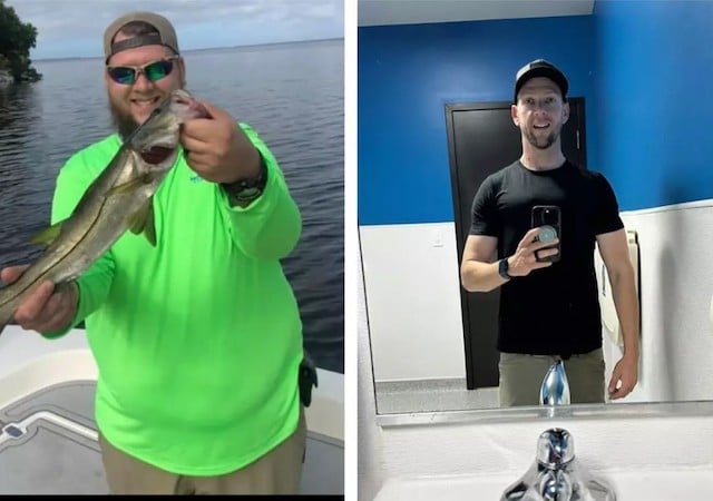 Patrick Ensley avant/apr&egrave;s