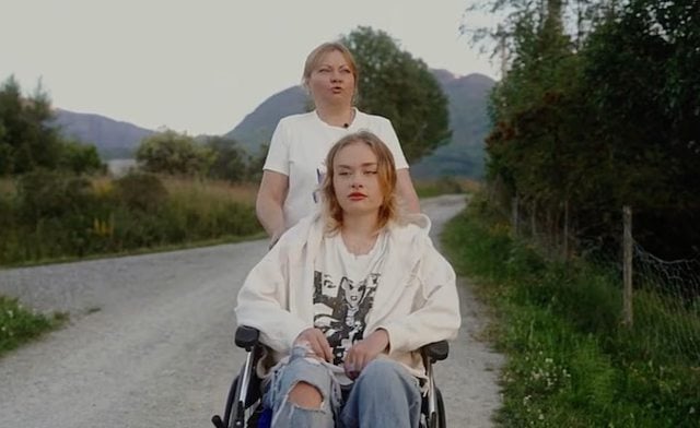 Maria Kovalchuk et sa m&egrave;re