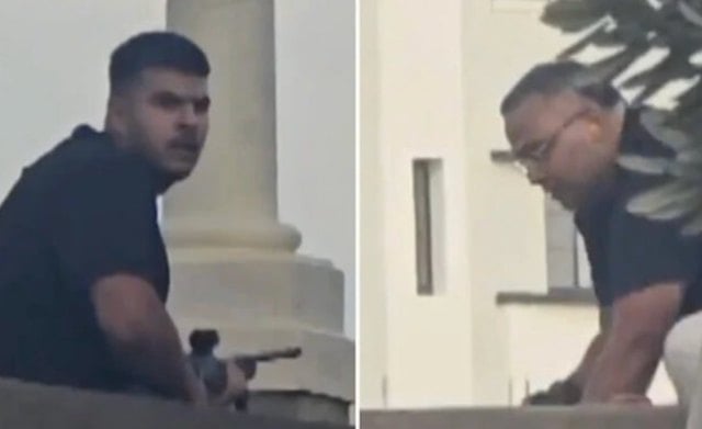  Naveed Akram (&agrave; droite) et Sajid Akram (&agrave; droite)