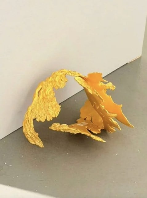 La couronne en or expos&eacute;e au Mus&eacute;e X de P&eacute;kin