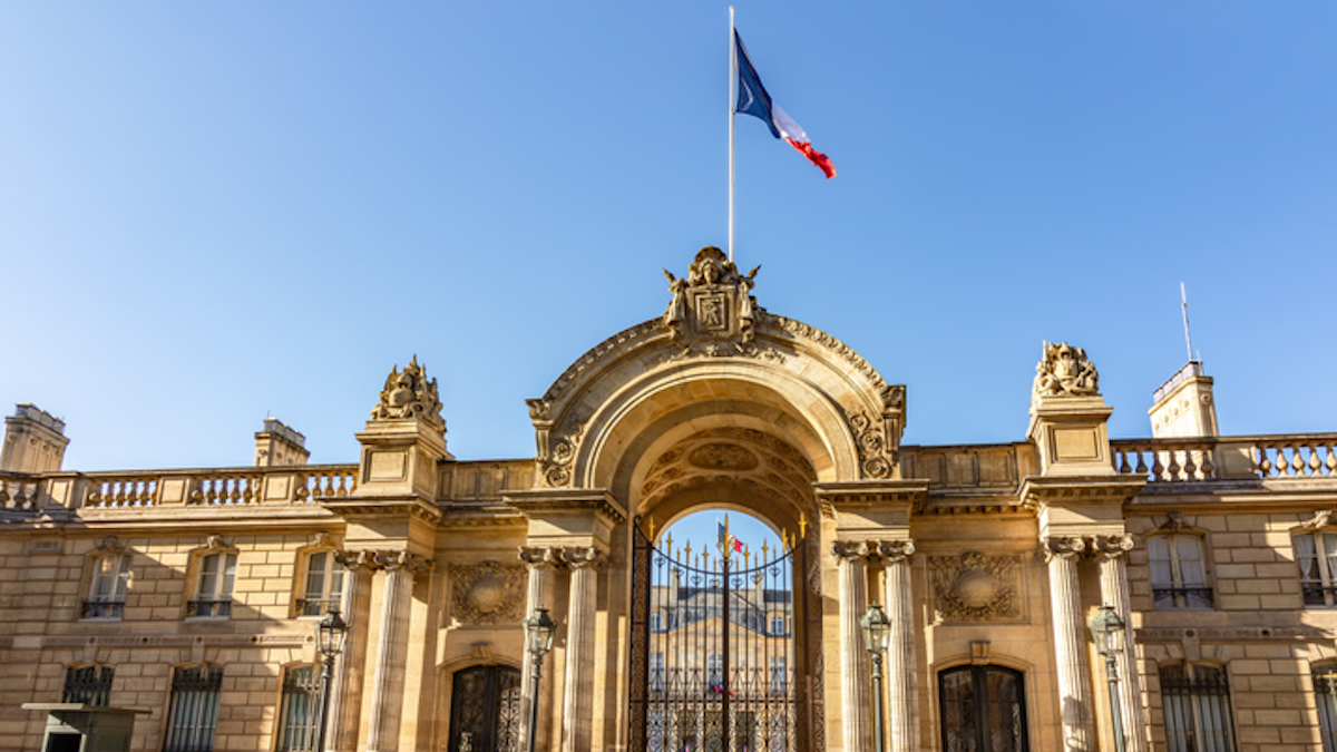 Le palais de l'&Eacute;lys&eacute;e
