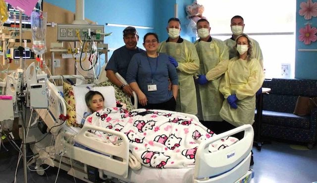 Jasmine Ramirez apr&egrave;s son op&eacute;ration