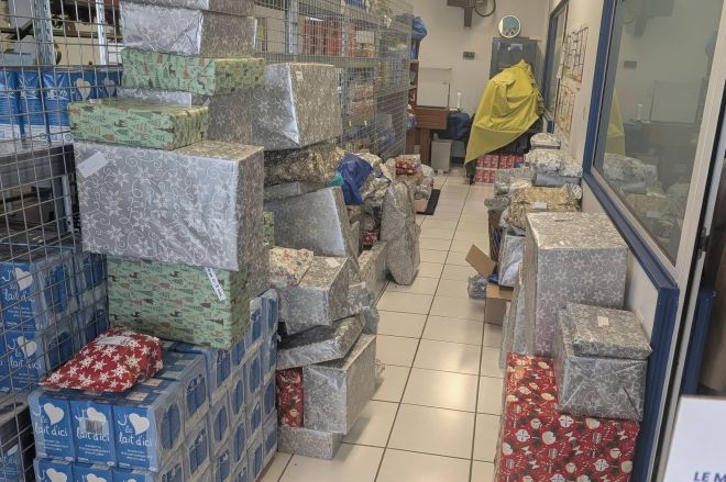 Les cadeaux collect&eacute;s